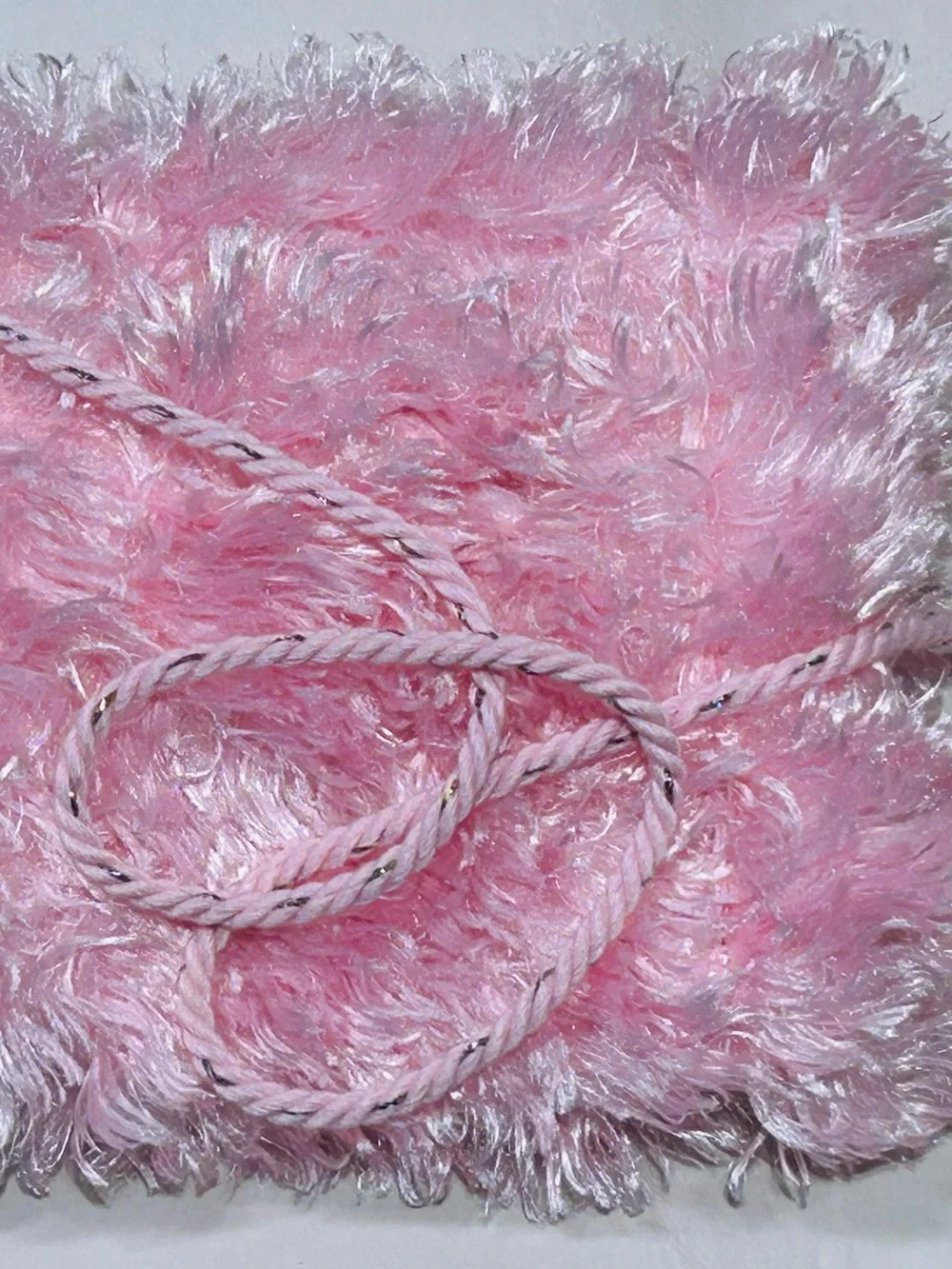 Muff Pink Faux Fur Childs  Winter Hand Warmer